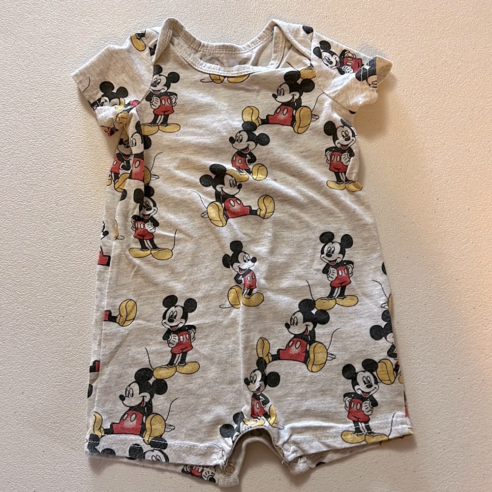 Disney baby short romper